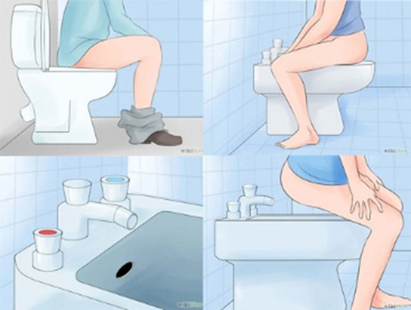 cara menggunakan wc duduk modern