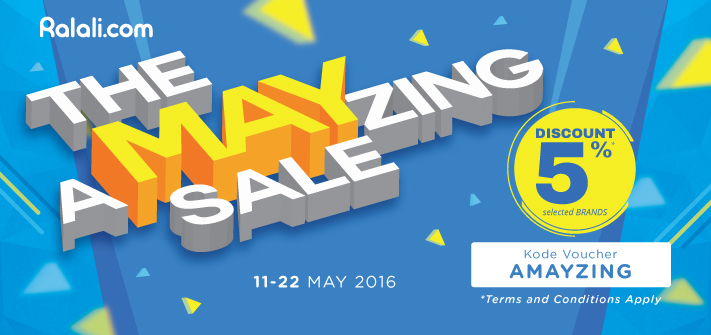 Gunakan Kode Voucher "AMAYZING" Untuk Mendapatkan Diskon Amazing Di Ralali.com Gunakan Kode Voucher "AMAYZING" Untuk Mendapatkan Diskon Amazing Di Ralali.com