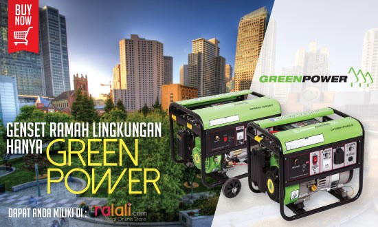 Genset Green Power Ramah Lingkungan