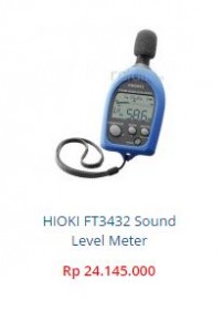 Sound level meter Hioki ft 3432