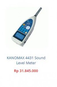 Sound Level Meter Kanomax 4431