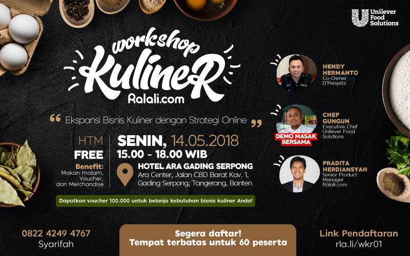 Event Workshop Kuliner Ralali.com x Unilever : "Ekspansi ...