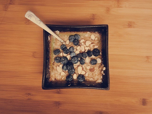 Oatmeal gula merah