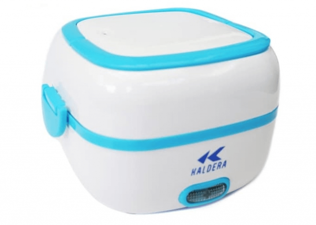 KALDERA Rice Cooker Mini 2 Susun 1 L Penanak Nasi Mini 200W Blue
