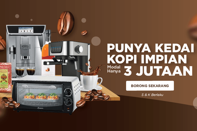 Daftar Perlengkapan Kedai Kopi