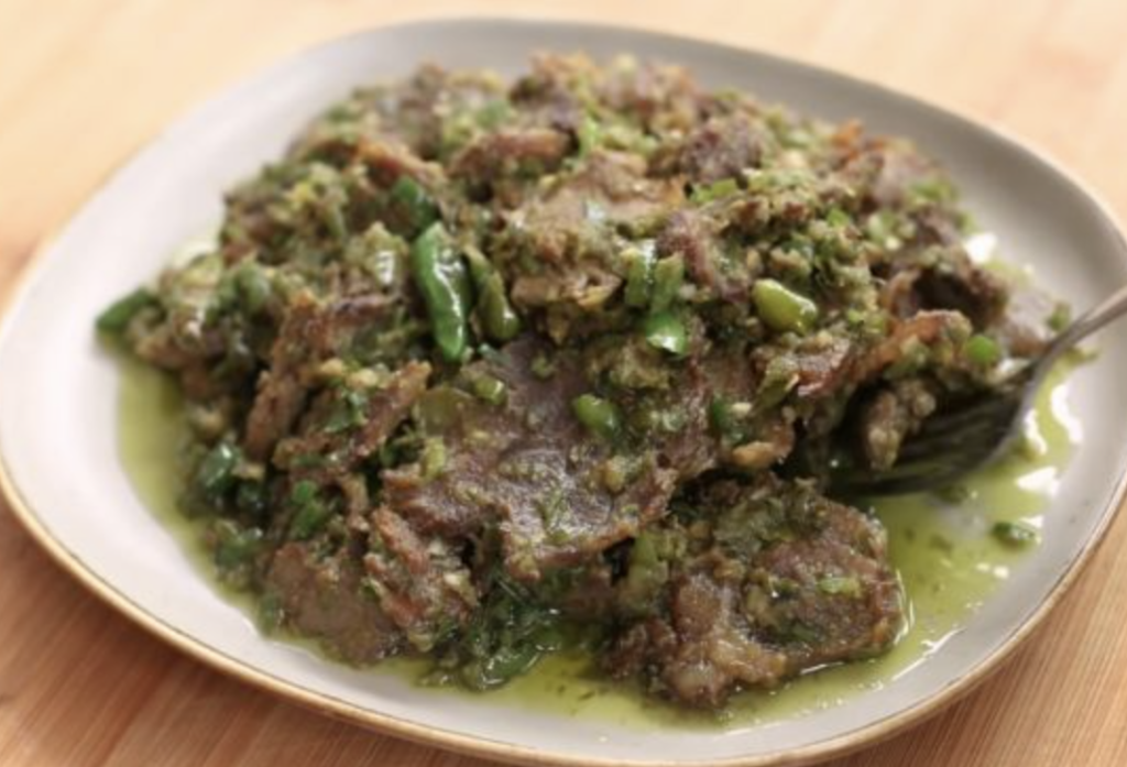daging sambal ijo